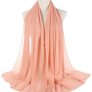 Chiffon Hijab (Pink & Purple)